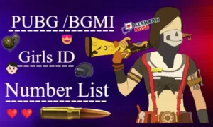 PUBG Girls ID Number List