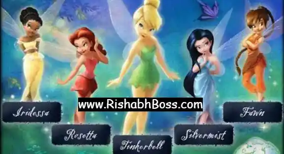 Tinkerbell and her fairy friends Name