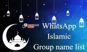 WhatsApp Islamic group name list