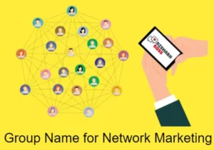 WhatsApp group name for network marketing